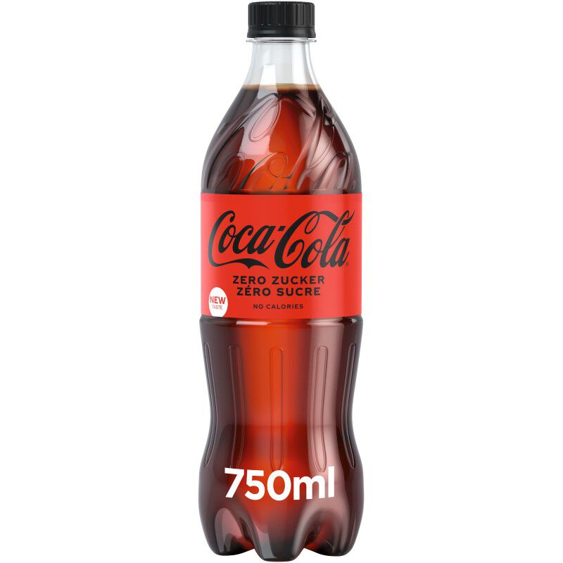Coca-Cola zero Zucker 6 x 0.75l PET, large