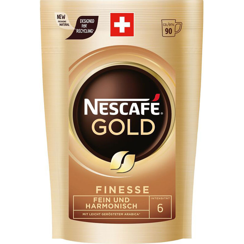 Nescafé Gold Finesse Refill gemahlener Kaffee 1 x 180g, large