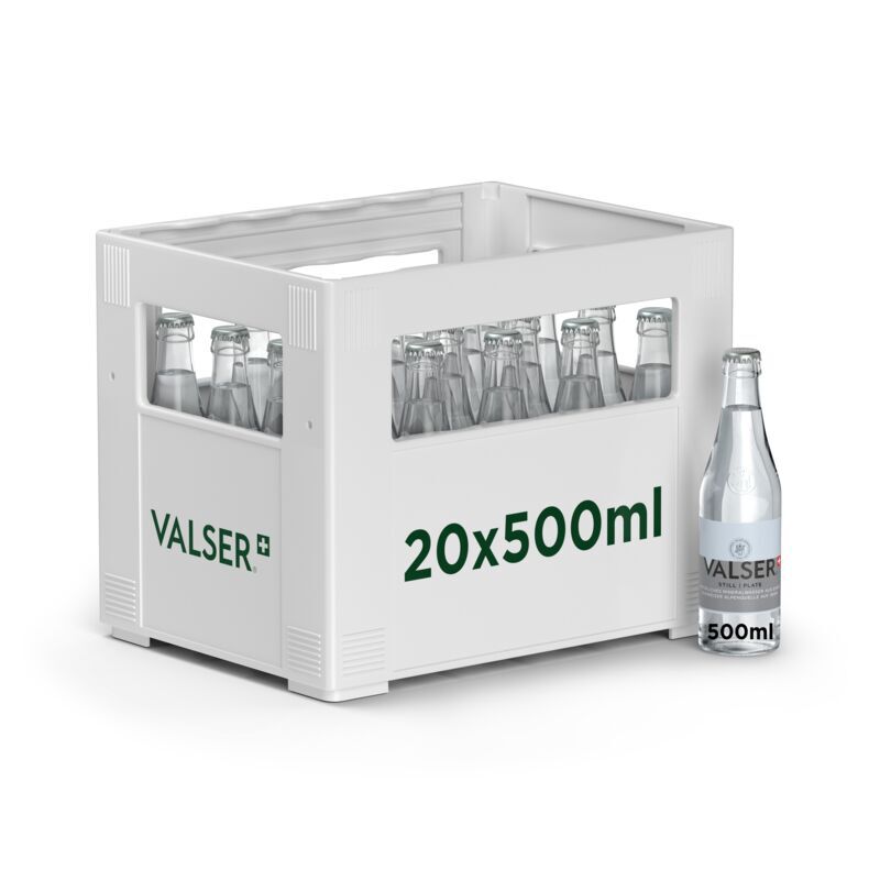 Valser Still Harass 20 x 0.5l Glas, large