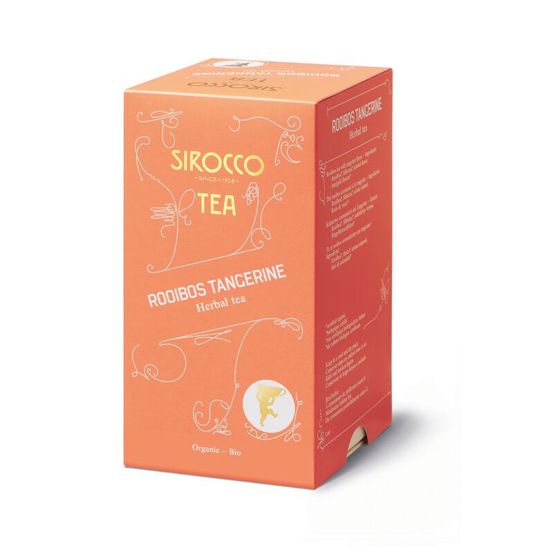 Sirocco Rooibos Tangerine 20 x 3g Tee in Sachets, large