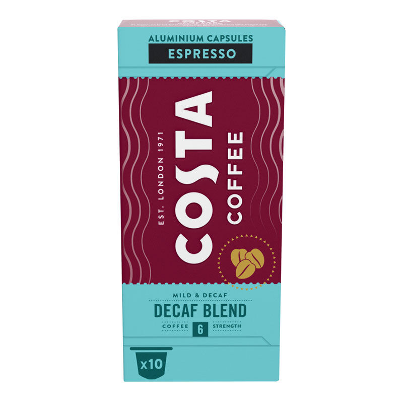 Costa Coffee Decaffeinato Blend Espresso 10 NCC Kapseln, large