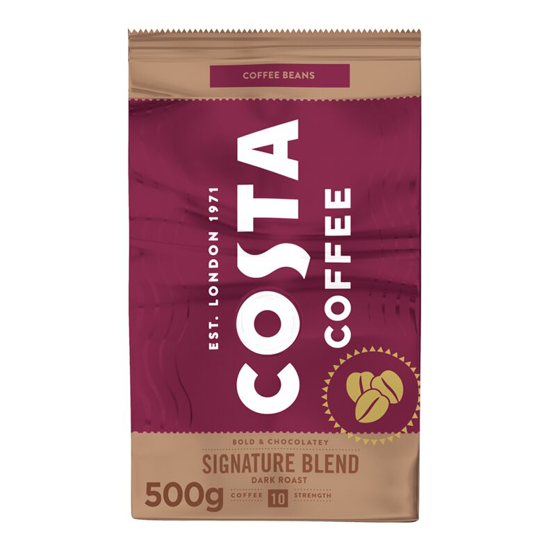 Costa Coffee Signature Blend Dark Bohnenkaffee 6 x 0.5kg, large