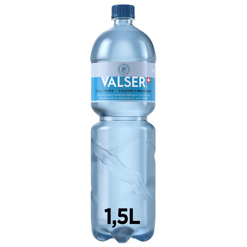 Valser Still Calcium + Magnesium 6 x 1.5l PET, large