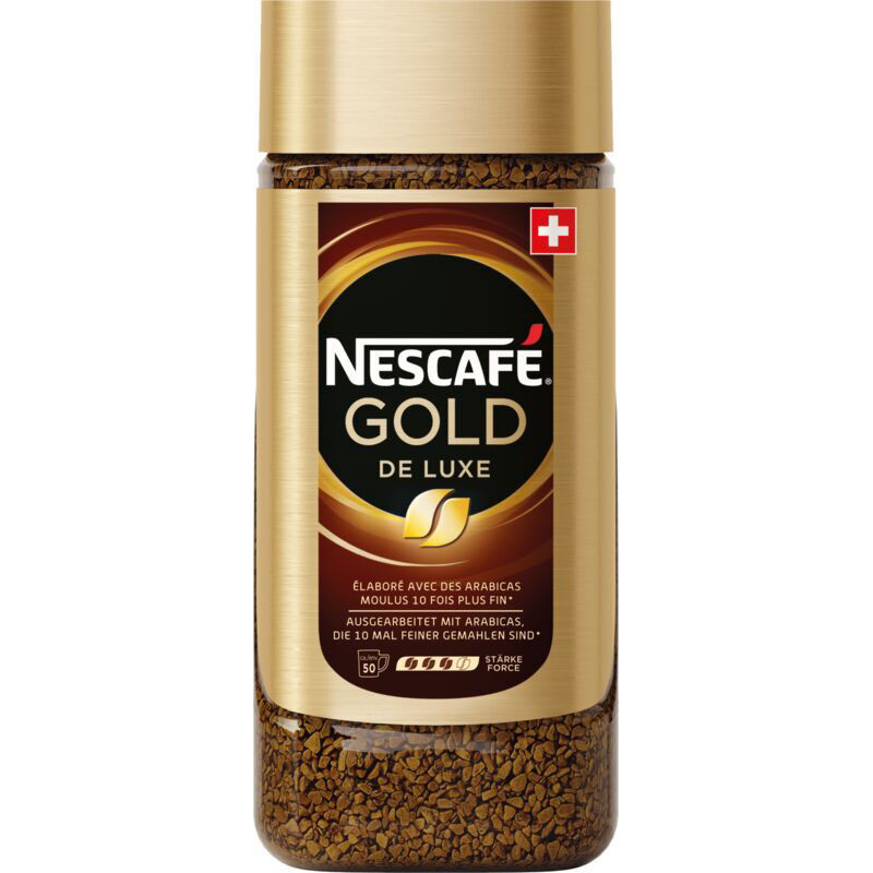 Nescafé Gold de Luxe gemahlener Kaffee 1 x 100g, large