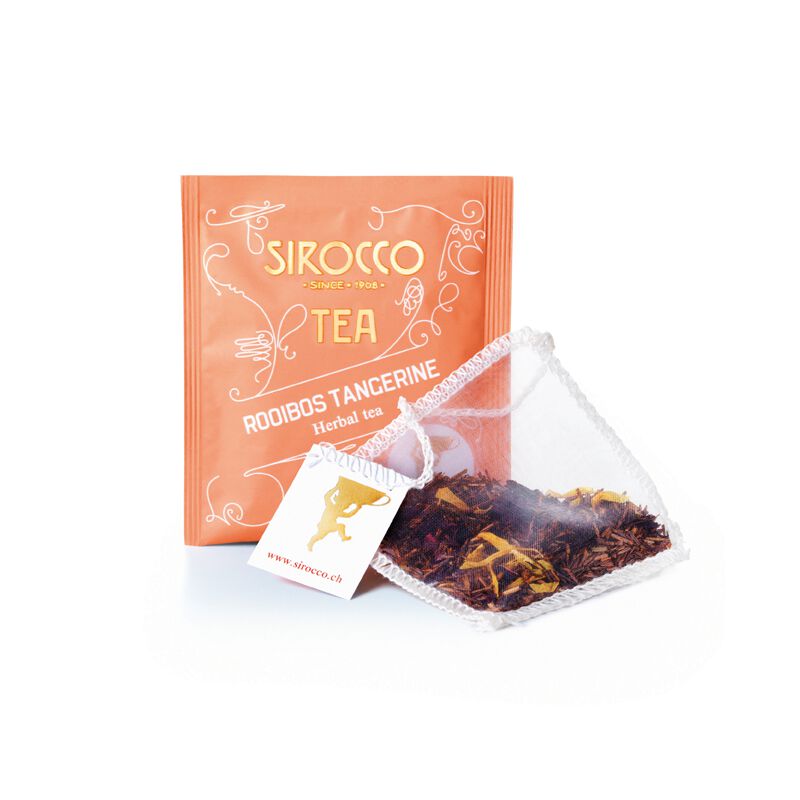 Sirocco Rooibos Tangerine 20 x 3g Tee in Sachets, large