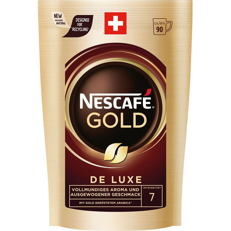 Nescafé Gold de Luxe Refill gemahlener Kaffee 1 x 180g, large