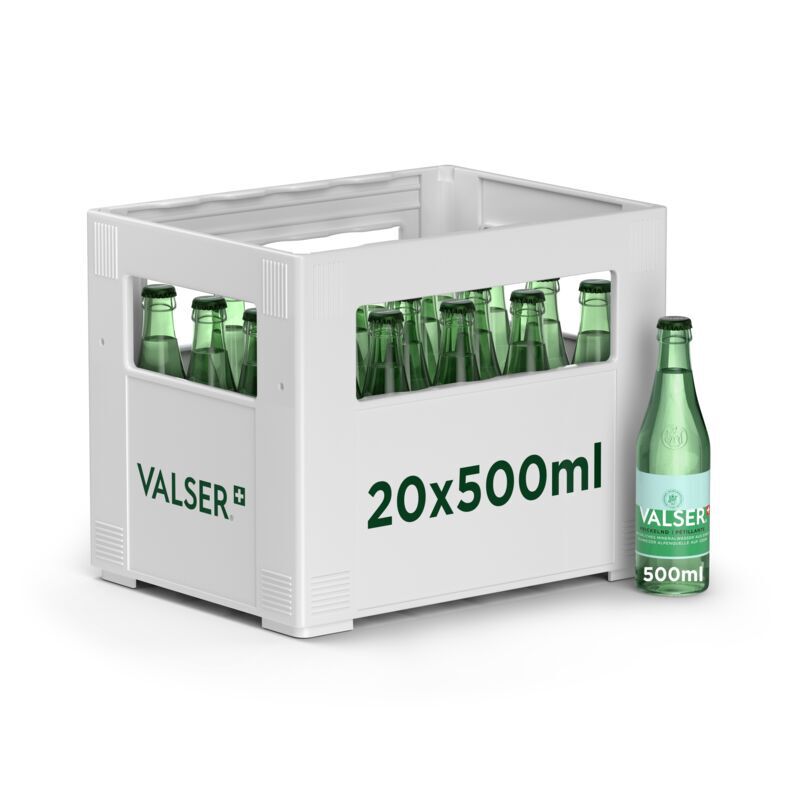 Valser Prickelnd Harass 20 x 0.5l Glas, large