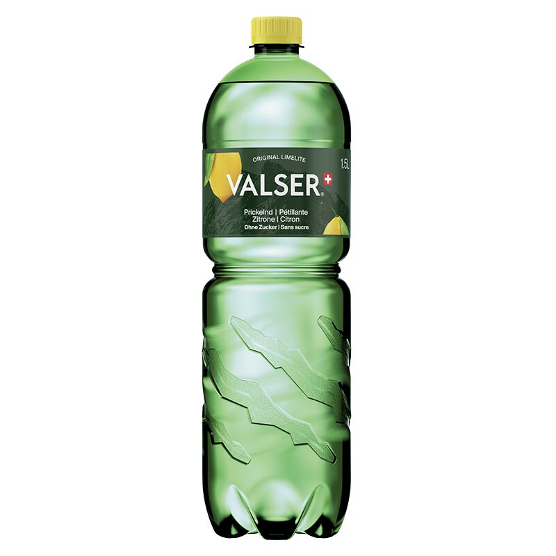 Valser Prickelnd Zitrone Harass 20 x 1.5l PET, large