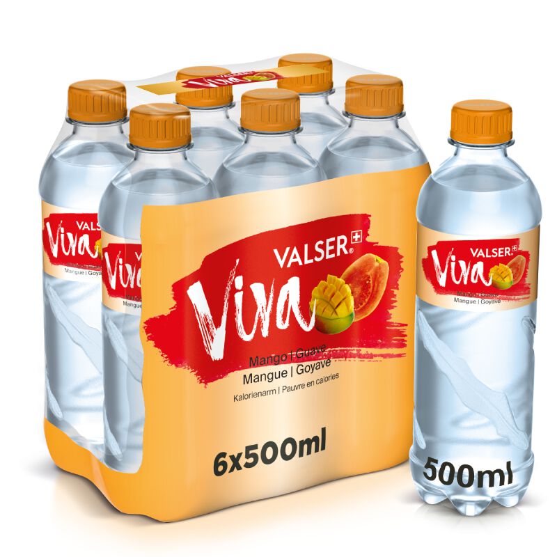 Valser Viva Mango & Guave 6 x 0.5l PET, large