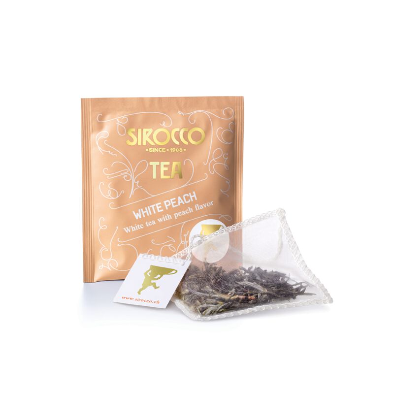 Sirocco White Peach 20 x 2.5g Tee in Sachets, large