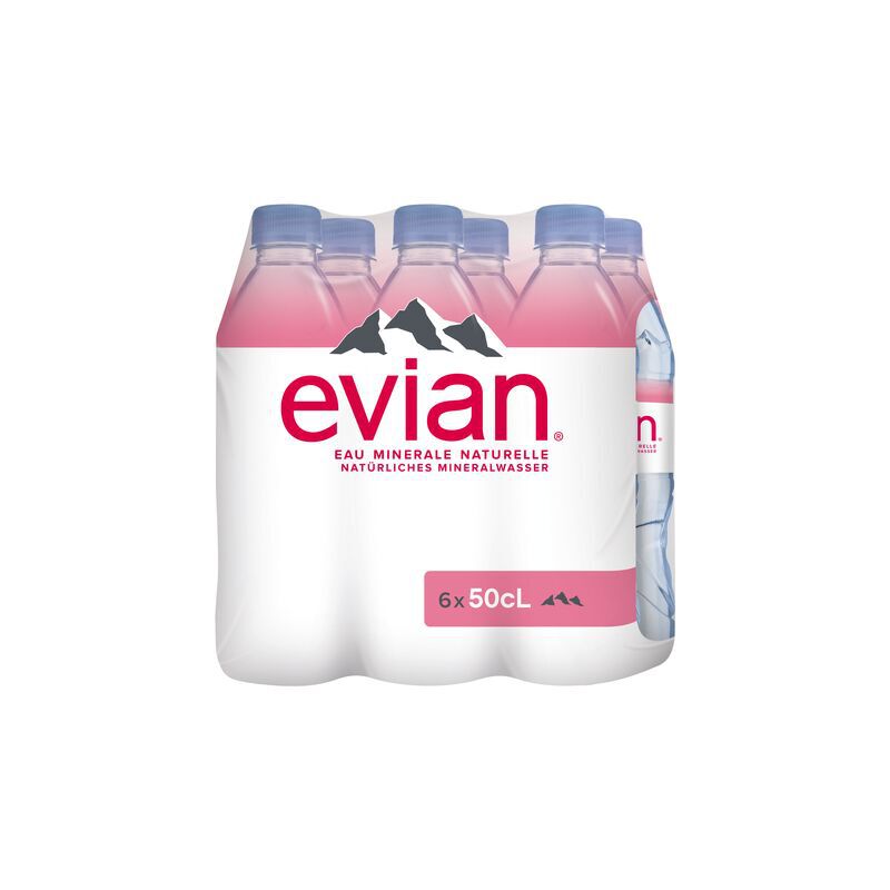 Evian ohne CO2 6 x 0.5l PET, large